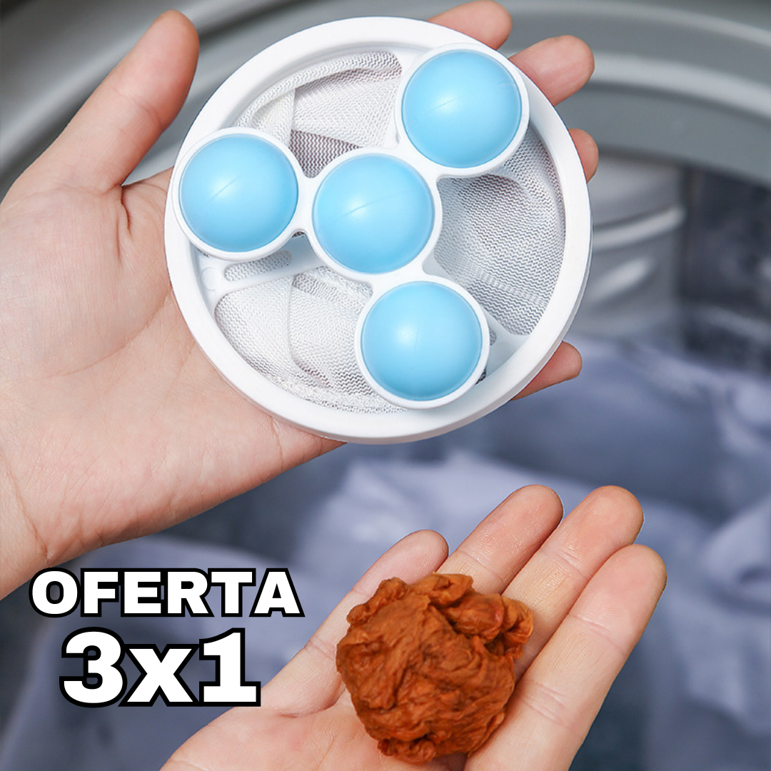QuitaPelos Lavadora (3x1)