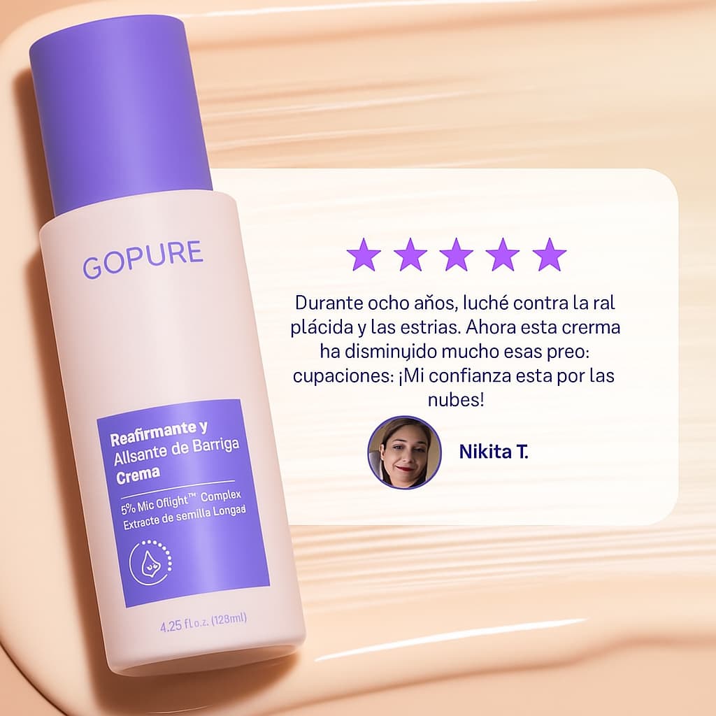 Crema Reafirmante de Vientre (1 + 1 GRATIS)